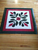 Four Buds in a Corner barn quilt